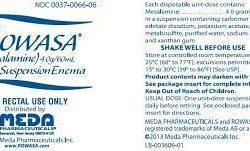 Rowasa (Generic Mesalamine Rectal)